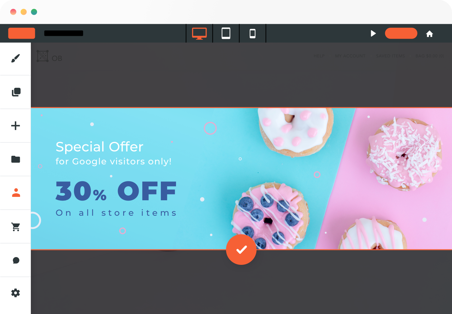 duda platform for how to edit special offers
